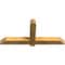 Ekena Millwork Eugene Rough Sawn Timber Gable Bracket, Western Red Cedar, 48"W x 22"H x 4"D x 4"F, 11/12 Pitch GBW048X22X0404EUG00RWR - alternate 4